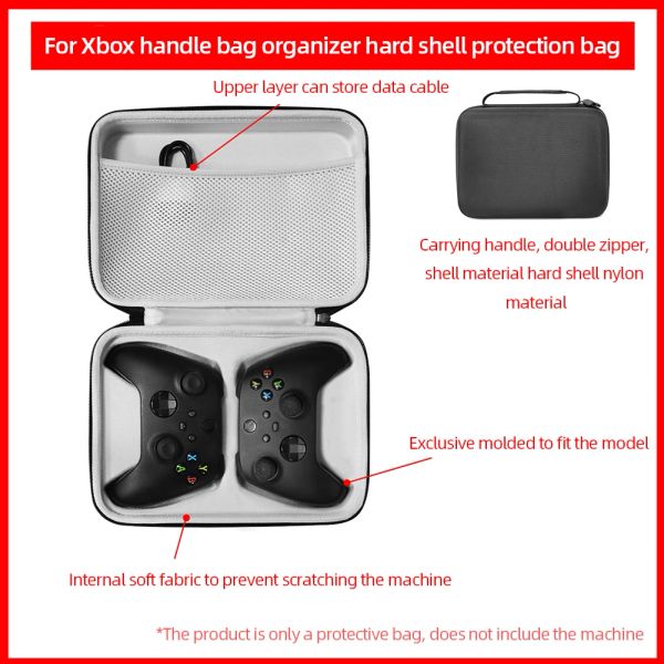 Bags Game Controller Schutzabdeckung Beutel Staubdicht tragbares Lagerbeutel Leichter Stoßdicht für PS5/PS4/Switch Pro/Xbox