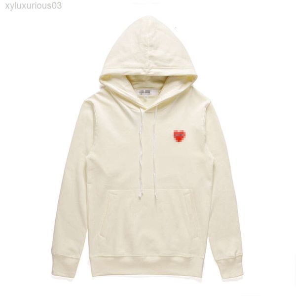 Love Hoodies Sweatshirts Designer Herren Com Des Garcons Play Sweatshirt Cdgs Red Heart Zip Up Hoodie Marke Navy 958