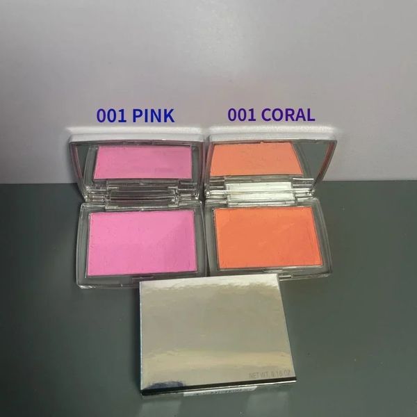 Blush de alta qualidade tamanho 46g em caixa paleta de maquiagem em pó cosmético duradouro brilho rosado 240228