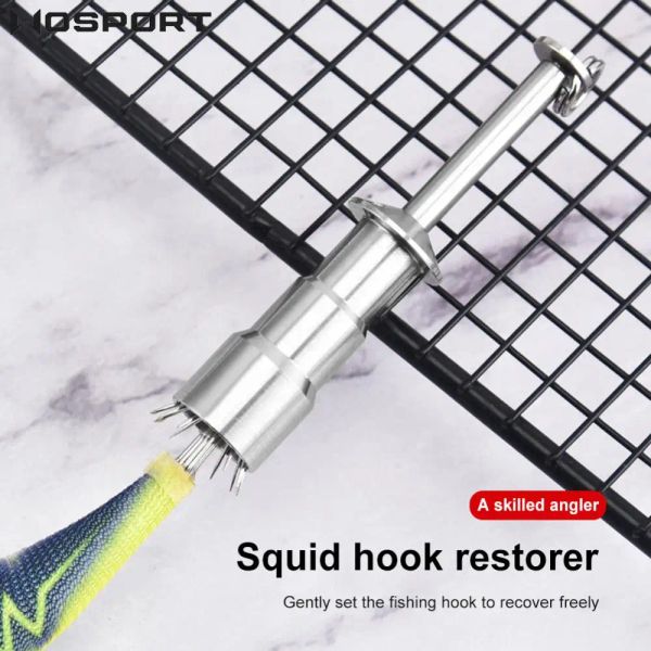 Araçlar Kalamar Hook Corrector Becrorcus Mürekkep Hook İğne Paslanmaz Çelik Onarım Kalamar Jigleri Egi Balıkçılık Araçları Balıkçılık Ekipmanları 1.7cm