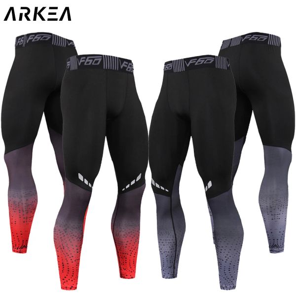 Pantolonlar Mens Spandex Sıkıştırma Pantolon Bisiklet Basketbol Elastikiyeti Sweetpants Fitness Taytlar Taciz Teslim Eğitim Pantolon