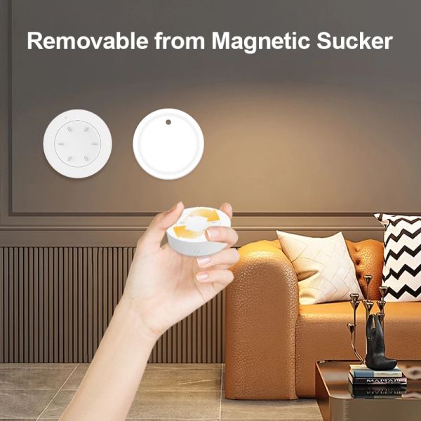 Steuern Sie Tuya Mini Smart Knob Switch DIY Wireless Scene Button Drehbarer Dimmerschalter ZigBee Home Appliances Automation Linkage Remoter