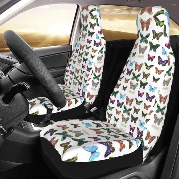 Autositzbezüge Critterpedia Schmetterlinge Universalbezug Off-Road Damen Buntes Kissen/Bezug Polyester Angeln