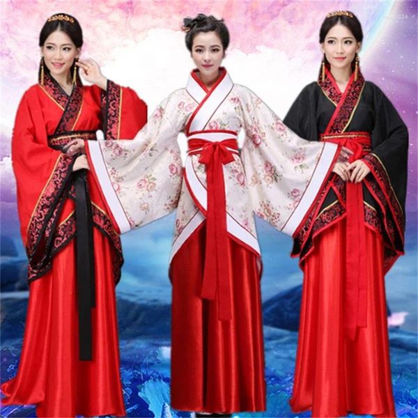 Stage Wear Mulheres Dança Traje Tradicional Chinês Roupas Ano Adulto Desempenho Hanfu Apertado Fitting