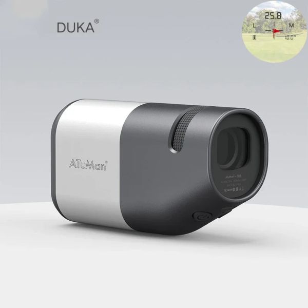 Controle duka atuman tr1 laser rangefinder telescópio 800m 1000m 6x medidor de distância monocular para golfe esporte, caça, pesquisa, viagens