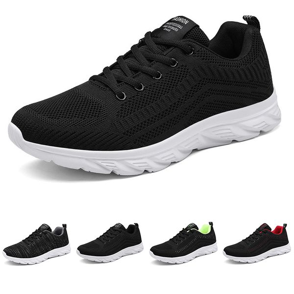 scarpe da corsa tinta unita jogging camminate basse morbide sneaker da uomo da donna traspiranti scarpe da ginnastica classiche da esterno GAI Magenta scuro