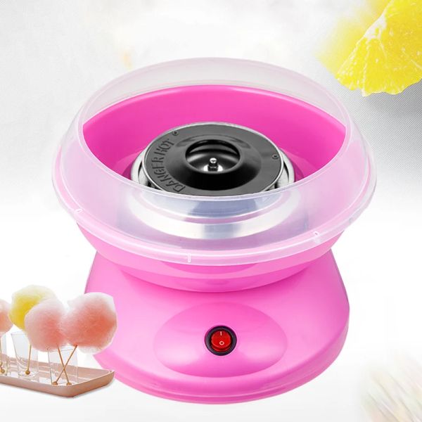 Processori Home Mini elettrico fai da te dolce macchina per zucchero filato macchina portatile per zucchero di cotone macchina per marshmallow per regalo per bambini