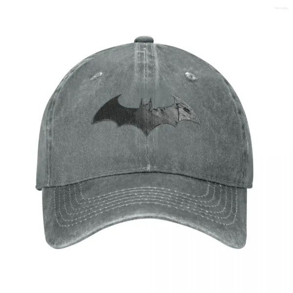 Ball Caps Casual Bat Man Logo Baseball Für Männer Frauen Distressed Denim Sun Cap Outdoor Alle Jahreszeiten Reise Einstellbare Hüte