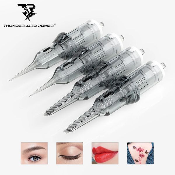 Nadeln Hot Thunderlord Power Tattoo Nadel Permanent Make-Up Tattoo Patrone 1R 7F 11U für Universal Tattoo Maschine Stift Neueste