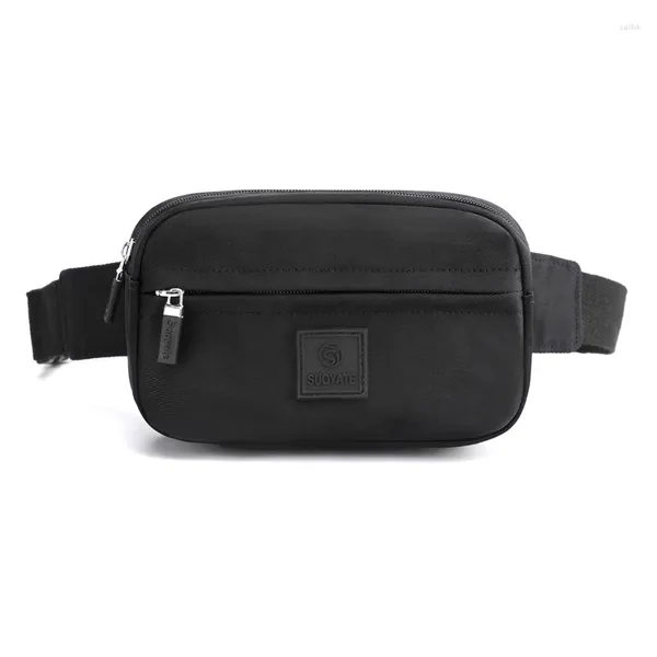 Taillentaschen Damen Nylon Fanny Pack Gürteltaschen Laser Brust Handytasche