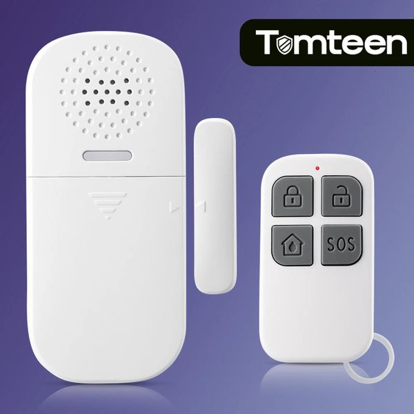 Tomteen Allarme sensore wireless per porte e finestre Allarme antifurto 130dB PIR Sistema domestico intelligente magnetico Allarme di sicurezza con telecomando 240219