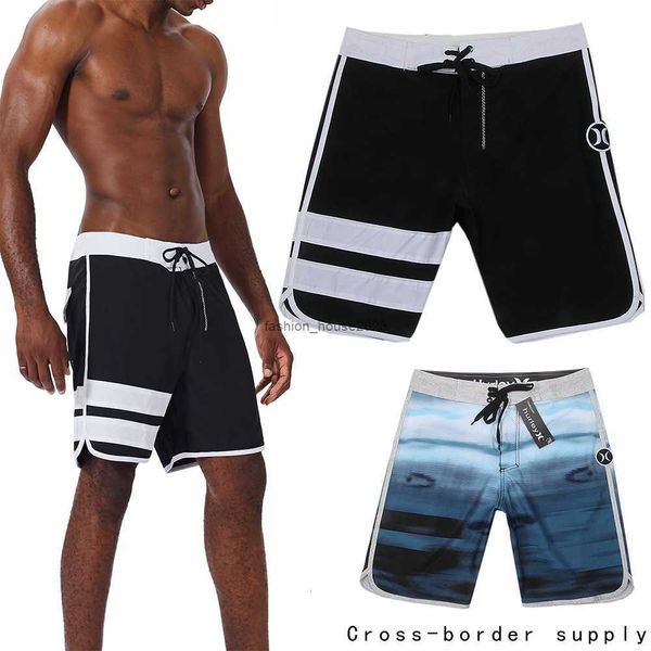 Calças de praia de secagem rápida para homens 2023 novo anti respingo elástico esportes surf shorts