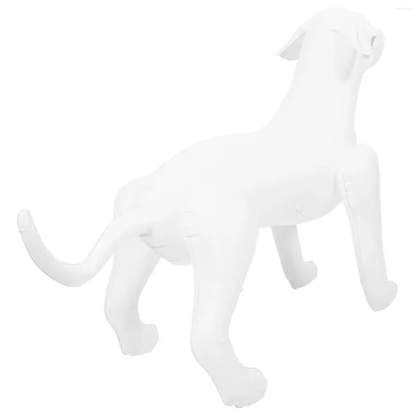 Vestuário para cães Pet Roupas Modelo Stage Prop Inflável Auto Stand Cães Vestido Exibição Manequins Modelos Decorações de Festa