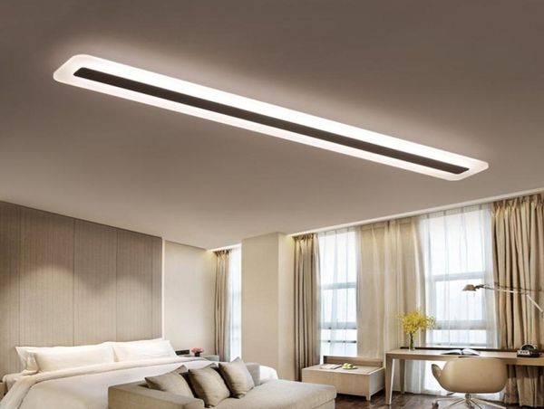 Acrílico corredor luzes de teto moderno e minimalista tiras criativas led corredor varanda luzes vestiário lâmpadas teto do escritório rw08464944