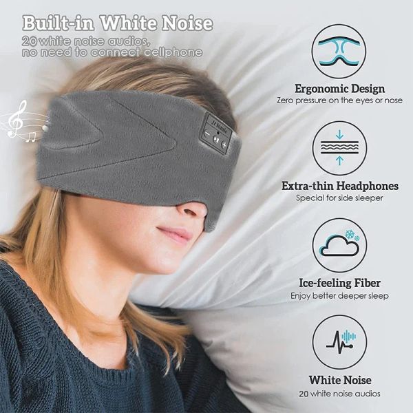 Kopfhörer Neue Bluetooth Sleep Eye Maske Kopfhörer ICEFEELING AMMABLE AMMABE