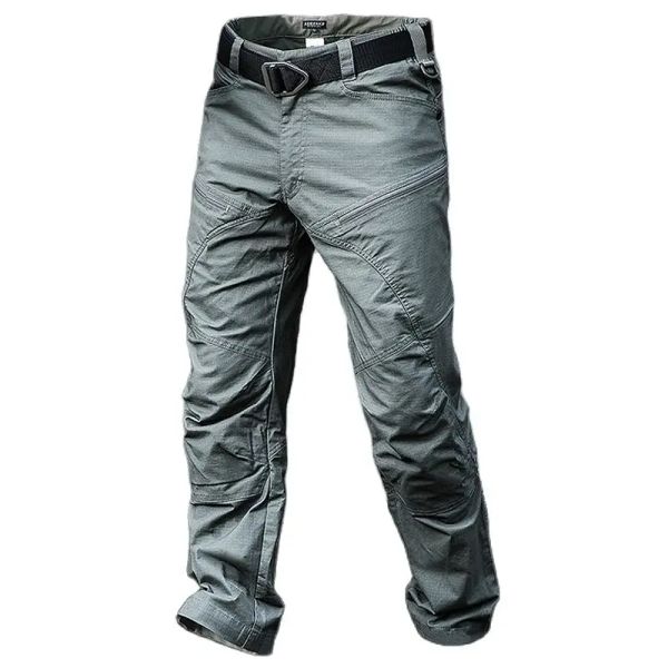 Брюки мужские военные тактические брюки-карго черные армейские армейские брюки цвета хаки SWAT RipStop Брюки