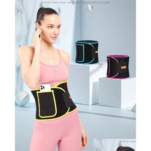 Taille Unterstützung Übung Gürtel Laufen Form Adt Brace Fitness Drop Lieferung Sport Im Freien Sportlich Outdoor Accs Sicherheit Ot9Nh