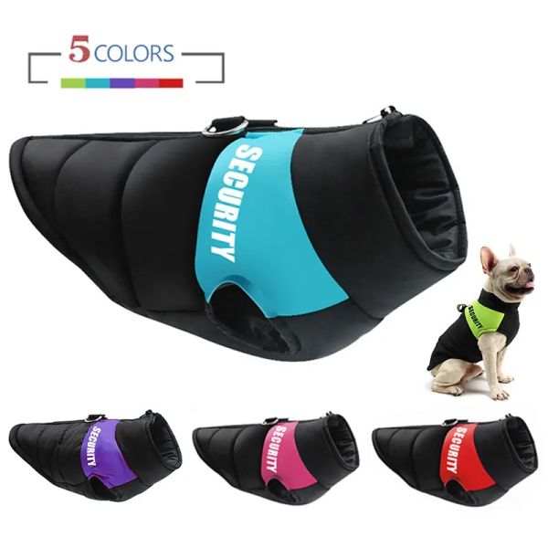 Parkas design de moda casacos para cães inverno algodão roupas para cães de estimação para cães trajes engrossados jaquetas para cães yorkshire terrier coletes filhote de cachorro abraço