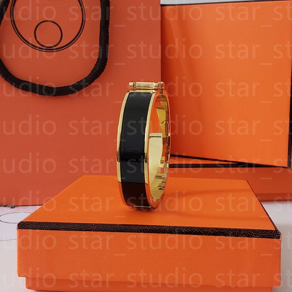 Pulseira de designer com letras de 12mm de largura 17/19cm, pulseira de ouro 18k, pulseira masculina para mulheres, pulseira de luxo