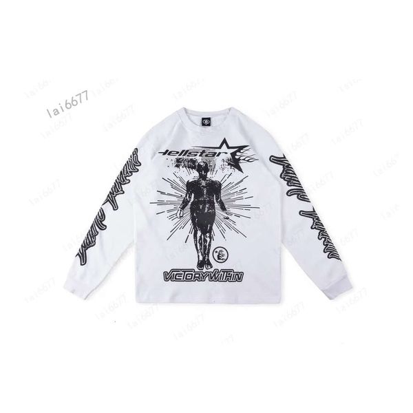 2024 Herren Designer T Shirts Frauen Hohe Qualität Studios Crewneck Tee Druck Männer Casual Hülse Straße Lange Top Hohe Qualität