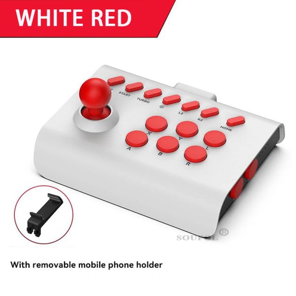 Gamepad New Arcade Game Stick Bluetooth Joystick compatibile per Nintendo Switch PS4 PS3 PC Android IOS Set Top Box
