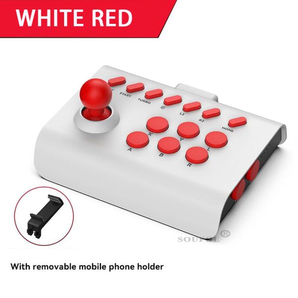 Gamepads Neue Arcade Game Stick Bluetooth Kompatibel Joystick Gamepads Für Nintendo Schalter PS4 PS3 PC Android IOS Set Top Box