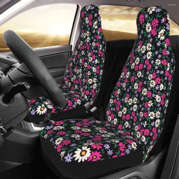 Autositzbezüge, Gänseblümchen-Motiv, universeller Bezug, Schutz, Innenzubehör, Reisen, Polyester, Angeln