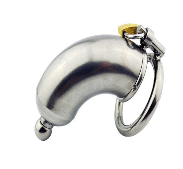 Gürtel Kirsite Lock Cage Penis Ring Male Device Cock Virginity Locks Metallkäfige Locking Tube7277718