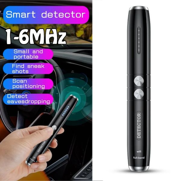 Controllo GPS Segner Finder Wireless Camera mini Detector Bug Bug Anti Spy Gadget Wiretap Hidden Infrared Pening Holo Detect CAM/GSM/GPS Locatar