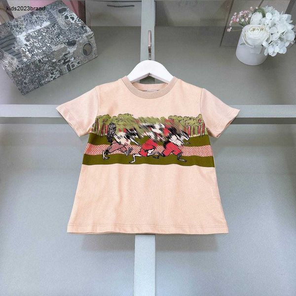 Nuove magliette per bambini Forest Sports Pattern cotone per ragazze ragazzi manica corta taglia 90-160 CM abiti firmati per bambini estate t-shirt per bambini 24Feb20