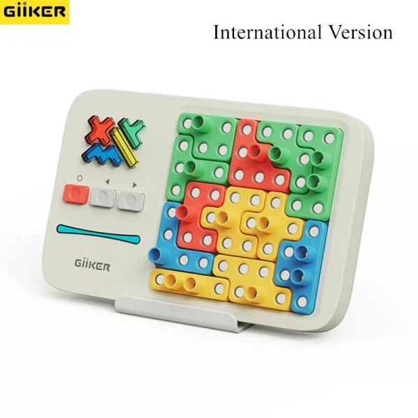 Steuern Sie Giiker Super Blocks mit mehr als 1000 Level-Herausforderungen, Logik-Übungsbrettspiel, pädagogisches Puzzle für Kinder, intelligente App, intelligentes Spielzeug