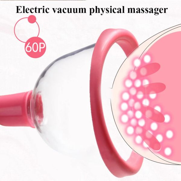 Relaxamento massageador de mama elétrico bomba de ampliação massageador de mama terapia de aquecimento infravermelho melhorando copo corpo moldar dispositivo de beleza