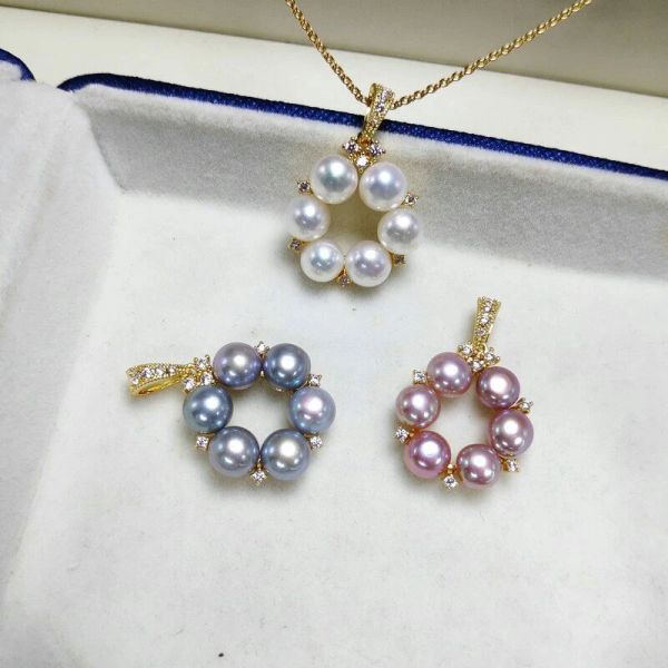 Gioielli Senza perle Ciondolo Base Montaggio Trovare Impostazioni Parti di gioielli Accessori di montaggio per perle Coralli Perline di giada Pietre di cristallo