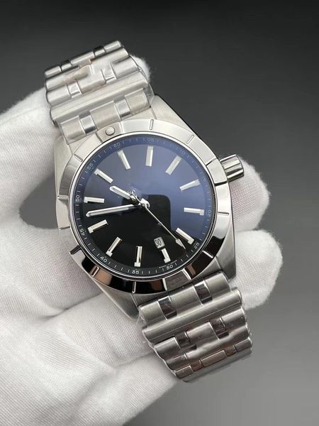 Novo modelo de relógio de alta qualidade relógios masculinos 2813 movimento mecânico totalmente automático safira grande dia à prova d' água 44mm