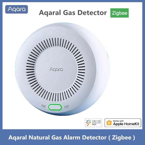 Controllo Aqara Smart Natural Gas Detector Zigbee Gas Perdite allarme Intelligent Link Intelligent Home Security per Xiaomi Mi Home Homekit