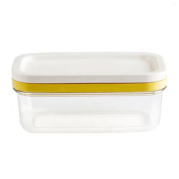 Посуда Ящик для хранения масла Нержавеющая сталь Быстрорежущий прямоугольный контейнер для консервации свежего масла