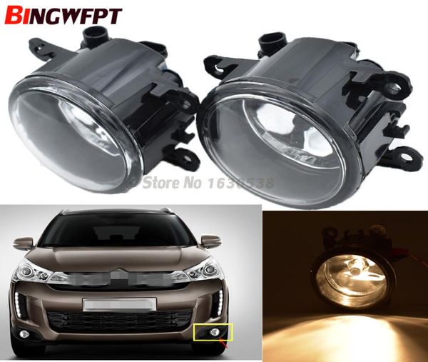 2pcspair Nebel Lampe Montage Super Helle LED Nebel Licht Für Citroen C4 Aircross 2013 2014 2015 2016 Halogen licht8021880