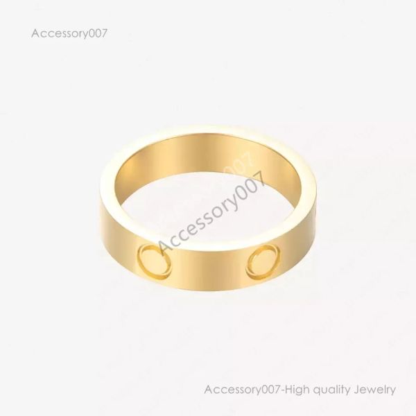 Designer-Schmuckringe kopieren Verlobungsring Mens Promise Edelstahl-Fingerband Naturstein Diamant Großhandel Schmuck Designer für Frauen Weihnachtsgeschenk