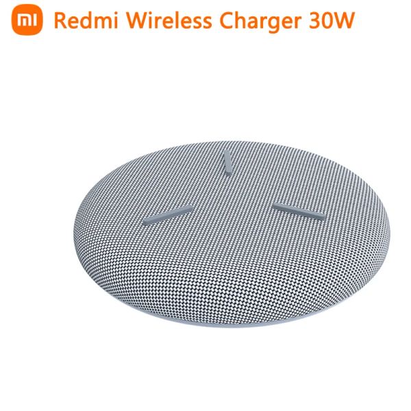 Controllo 2023 Xiaomi Redmi Caricabatterie wireless 30W Max con ventola di raffreddamento Mini ricarica Tipo C Ricarica rapida per Huawei iPhone Samsung Phone