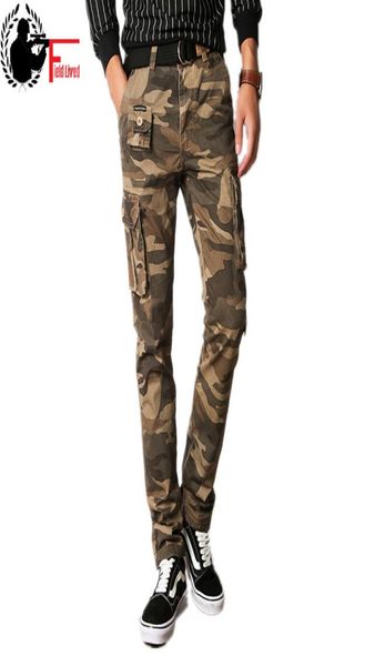 Estilo militar roupas camuflagem calças de ajuste fino calças de carga reta homens casuais tático camo jogger masculino exército verde cáqui 2109345309