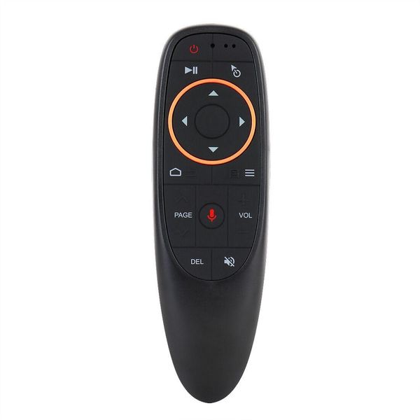 Клавиатуры G10 Voice Remote Air Mouse с USB 2,4 ГГц Беспроводной 6-осевой гироскоп Микрофон ИК-управление G10S Для Android TV Box PC Drop D Otytr