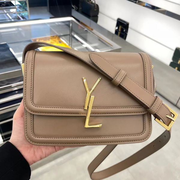 Espelho Qualidade Mulheres Bolsas Solferino Bolsa De Ombro Luxo Genuíno Couro Mens Baguette Embreagem Clássico Flap Crossbody Tote Belt Bag Designer Messenger Bags