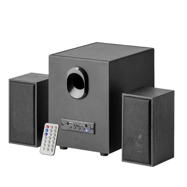 Altoparlanti Altoparlante per computer Sistema di altoparlanti multimediali stereo con subwoofer Ingresso audio da 3,5 mm adatto per PC portatile e telefono cellulare