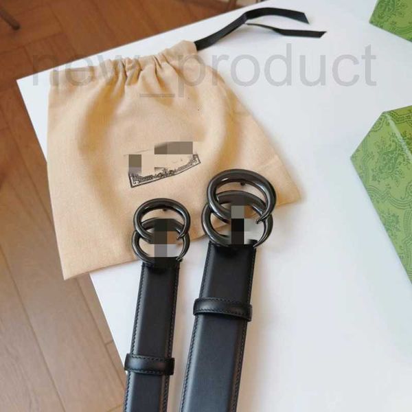 Gürtel Designer New Double Letter Decorative Mesh Red Pant Belt mit doppelseitigem Rindsleder und Boutique-Schnalle O5P8