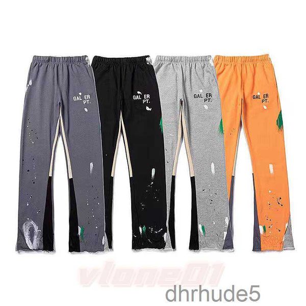 Erkek Tasarımcı Kargo Pantolonları Kadınlar Sıradan Joggers Sweetpants Moda Hip Hop Elastik Bel Pantolonları Spor Giyim Boyutu S-XL 92mm 92mm Aso3 5zul