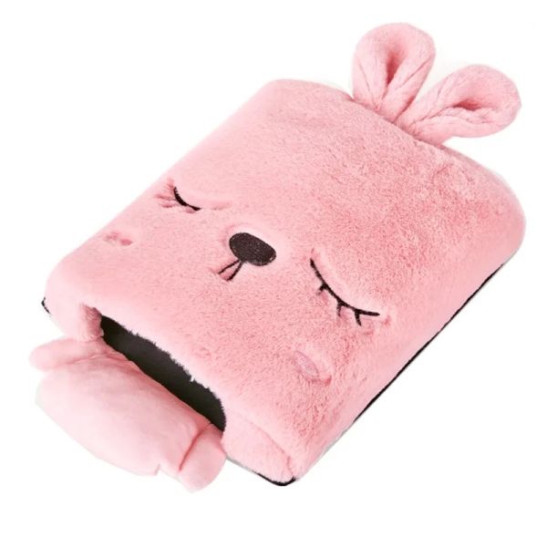 Pads Cartoon Rosa Kaninchen USB Beheizte Maus Pad Tiere Nette Dame Wärmer Hände Büro Winter Maus Matte Für Frauen arbeiten Dropship