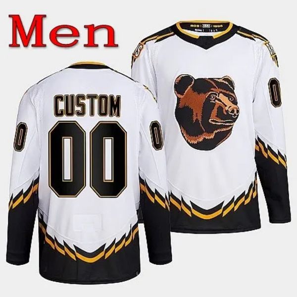 Hot Bruins 100º Centenário Jerseys Milan Lucic Patrice Bergeron David Krejci Brad Marchand Hampus Lindholm Jake DeBrusk Nick Foligno Taylor Hall Camisa de Hóquei