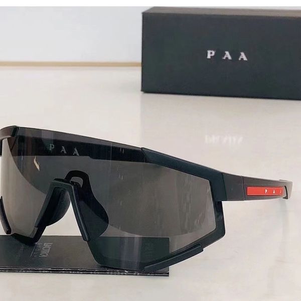 Neue PPDDA-Sonnenbrille, luxuriöse Designer-Sonnenbrille PS04WS für Herren und Damen, Sport, Radfahren, schützende Mode-Sonnenbrille, einteilige Nachtsichtbrille mit großem Rahmen
