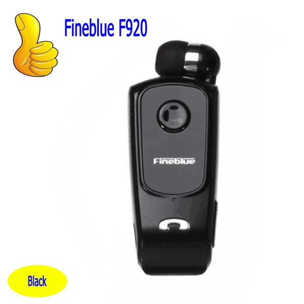 Kopfhörer Fineblue F920 tragbarer Bluetooth-Kopfhörer Lotus mit Kabel, kabellose Clip-on-Headset-Ohrhörer, Freisprech-Ohrhörer für Telefon F520