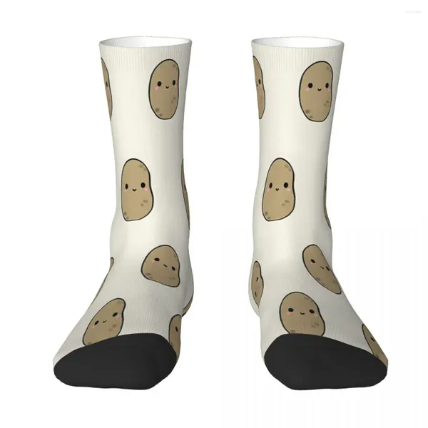 Erkek Çorap Sevimli Patates Çorap Erkek Kadın Polyester Çoraplar Özelleştirilebilir Sweetshirt